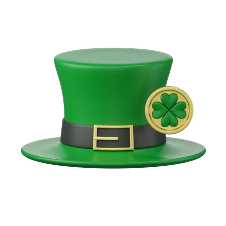 St. Patricks Day Hut  3D Icon