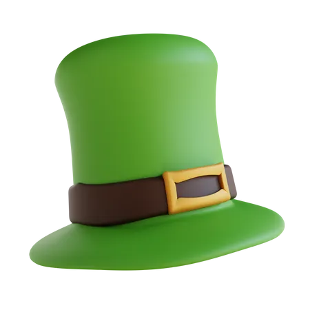 St. Patricks Day Hut  3D Icon