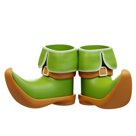St Patricks Day Shoes  3D Icon