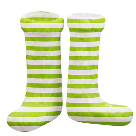 St Patricks Day Socks  3D Icon