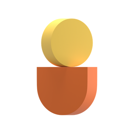 Stable Circle  3D Icon