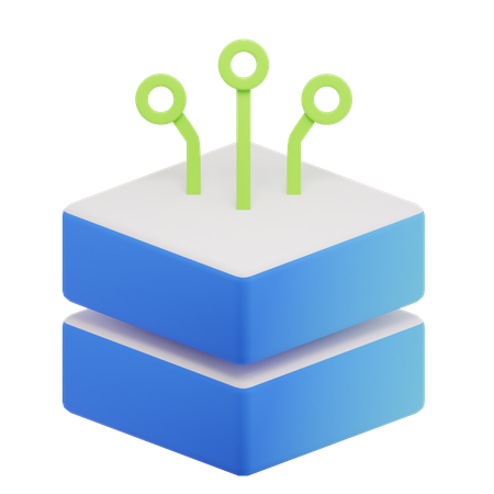 Stack  3D Icon
