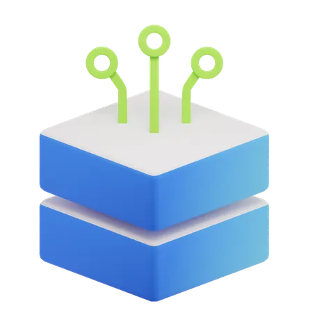 Stack  3D Icon