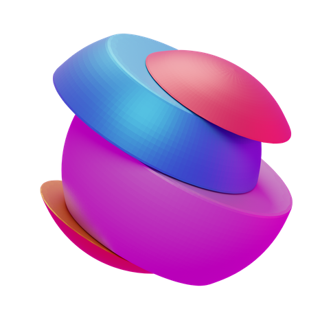 Stack Basic Geometry 3D Icon