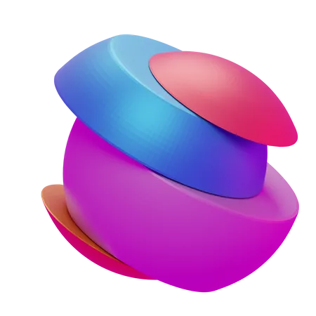 Stack Basic Geometry  3D Icon