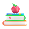 free 3d stack of book 