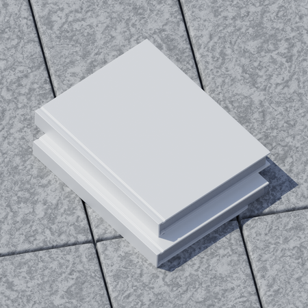 Stack of Books  3D Illustration