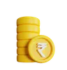 Stack Of Rupee