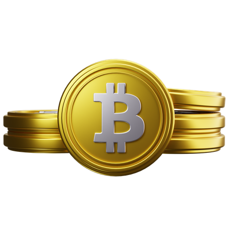 Stacked Coins  3D Icon