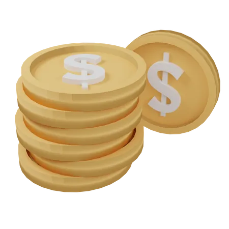 Financial Money 3 D Icon Pack For Your Project 3D Icon