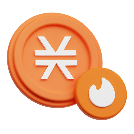 Stacks Burn  3D Icon
