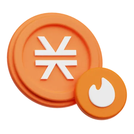 Stacks Burn  3D Icon