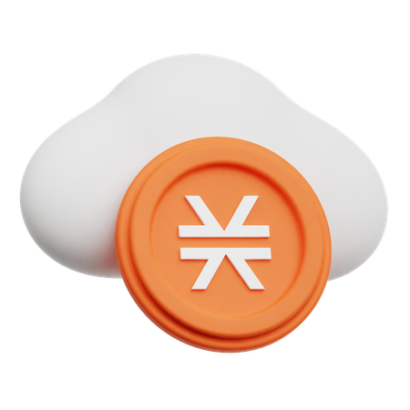 Stacks Cloud  3D Icon
