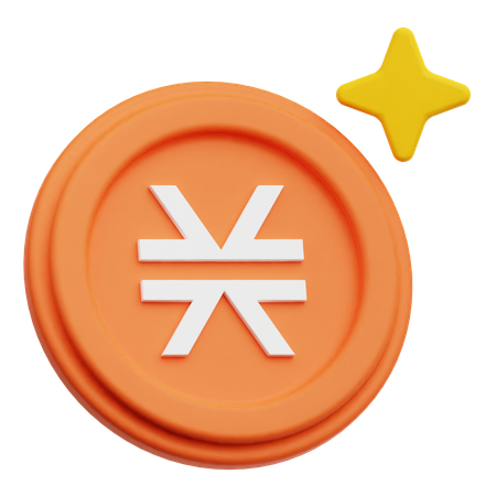 동전을 쌓다  3D Icon