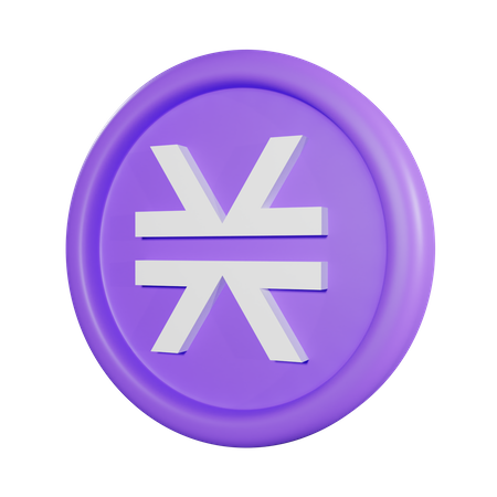 Stacks Coin  3D Icon