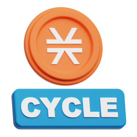 스택 사이클  3D Icon