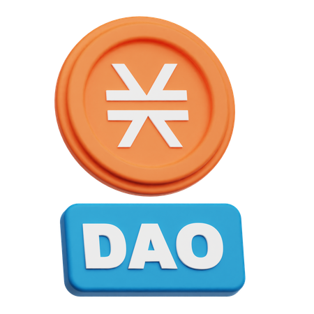 Stacks Dao  3D Icon