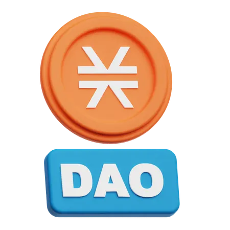 Stacks Dao  3D Icon