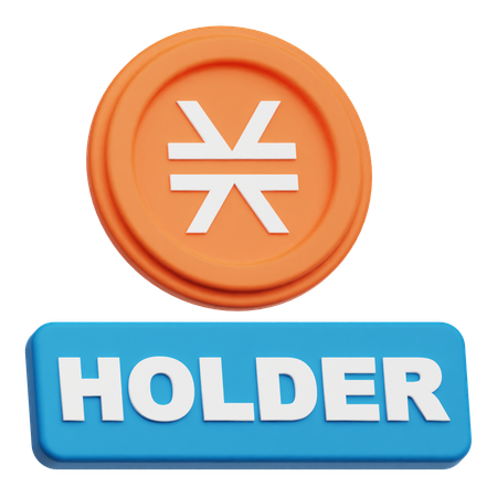 스택 홀더  3D Icon