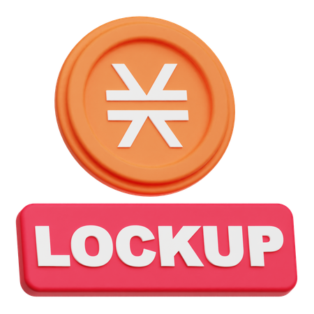 스택 잠금  3D Icon
