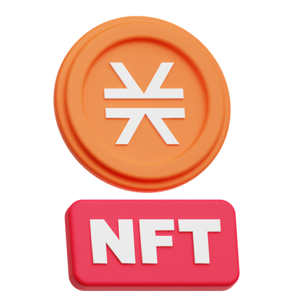 스택 NFT  3D Icon