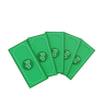 3d stacks of rupiah emoji