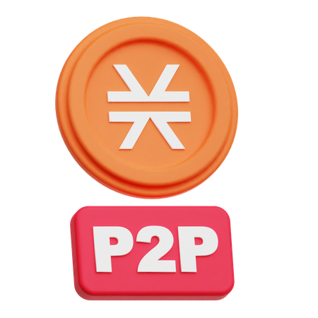 스택 P 2 P  3D Icon