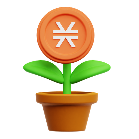 Stacks Plant  3D Icon