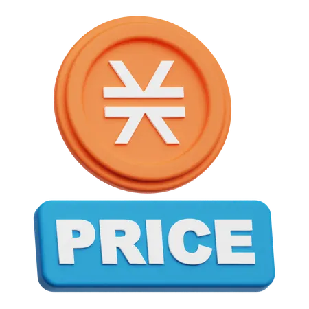 Stacks Price  3D Icon