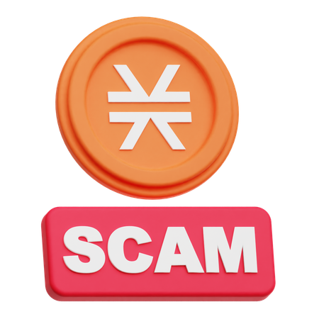 Stacks Scam  3D Icon