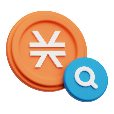 Stacks Search  3D Icon