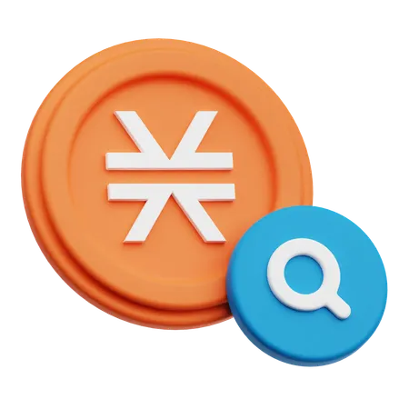 Stacks Search  3D Icon
