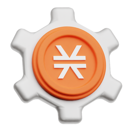 Stacks Setting  3D Icon