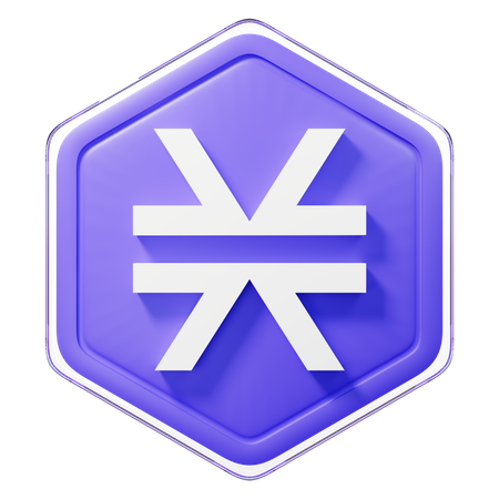 Stacks (STX) Badge 3D Icon