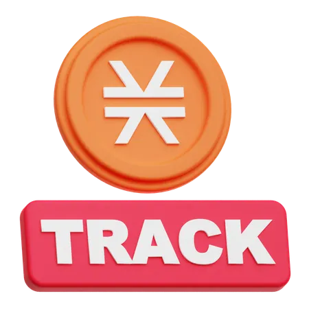 Stacks Track  3D Icon