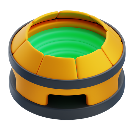 Stade  3D Icon