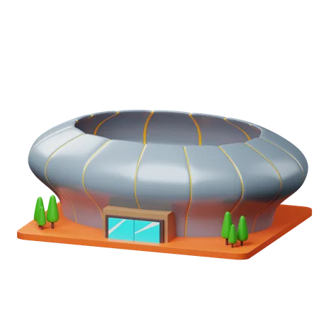 Stade  3D Icon