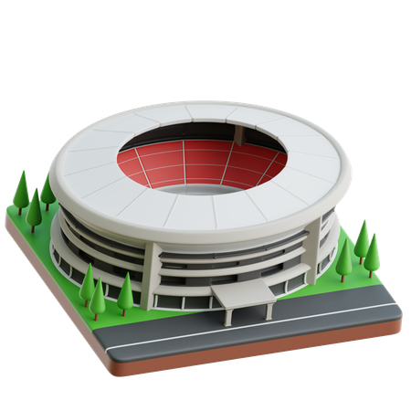 Stade  3D Icon