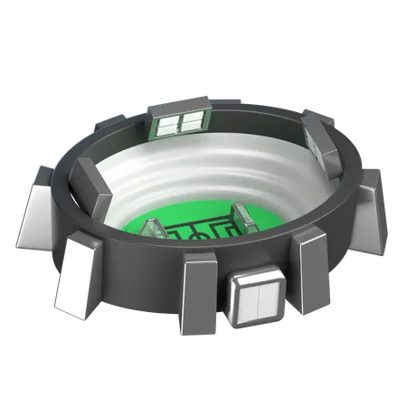 Stade  3D Icon