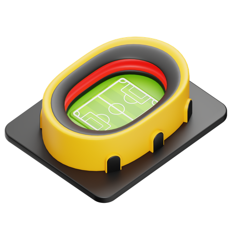 Stade de football  3D Icon