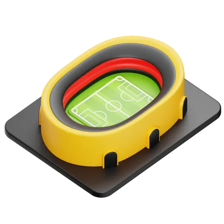 Stade de football  3D Icon