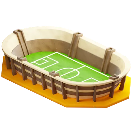 Stadium Real Estate 3D Icon