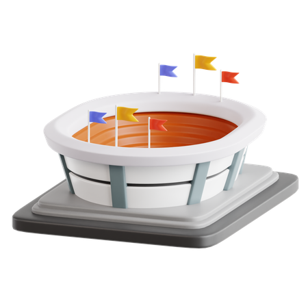 Stadium  3D Icon