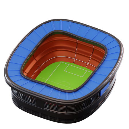 スタジアムの建物  3D Icon
