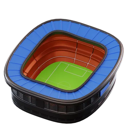 スタジアムの建物  3D Icon