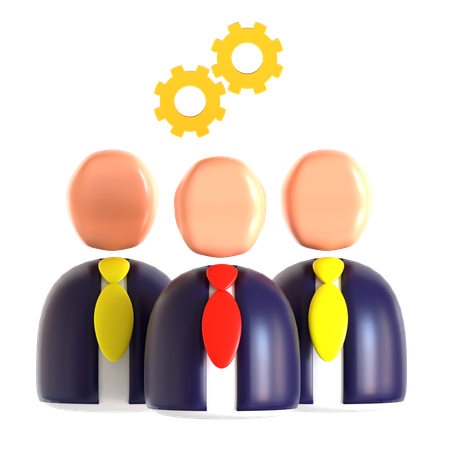 Staff Management  3D Icon