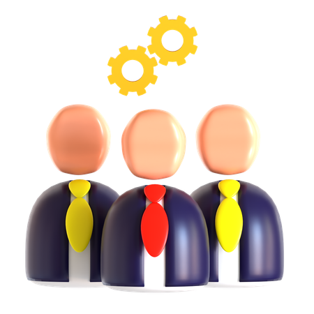 Staff Management  3D Icon