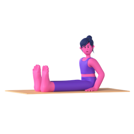 Staff Pose  3D Icon