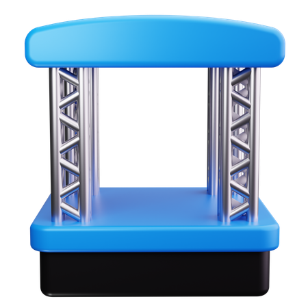 Stage  3D Icon