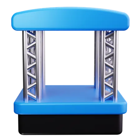 Stage  3D Icon